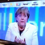 Politik Blog ds debattiersalon | Kanzlerin Angela Merkel CDU Fernsehen Text Widerstand Ungeist | Foto: Marcus Müller © 2013